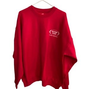 Vintage Sutter Club Folsom California Bar Red Men’s XL Sweatshirt MINTY RARE